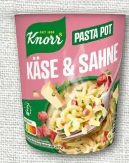 nahkauf Knorr Pasta Pot Käse & Sahne Angebot