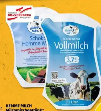 PENNY Hemme Milch Tagesfrische Vollmilch Angebot