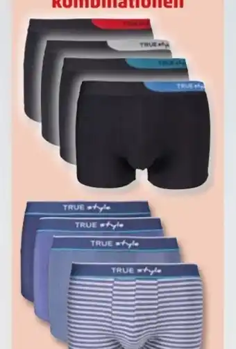 PENNY True Style Herren Retroshorts 4er-Pack Angebot