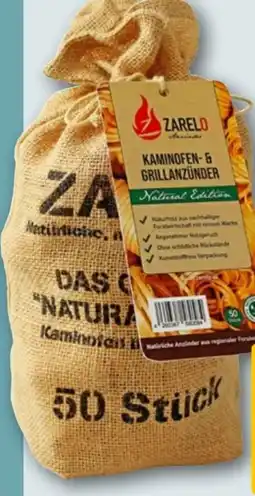 REWE Zarelo Grill- und Kaminofen Anzünder Angebot