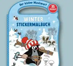 REWE Trötsch Verlag Mal- und Stickerbuch Kleiner Maulwurf Angebot