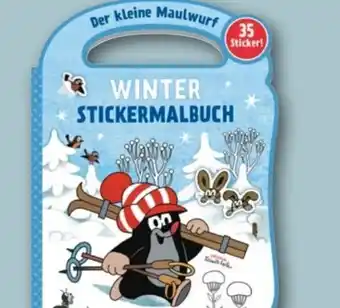 REWE Trötsch Verlag Mal- und Stickerbuch Kleiner Maulwurf Angebot