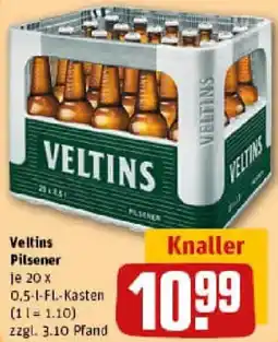 REWE Veltins Pilsener Angebot
