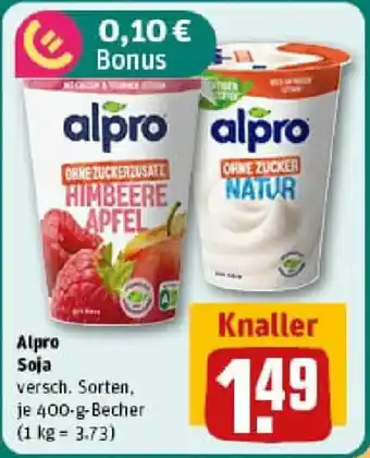 REWE Alpro Soja Angebot