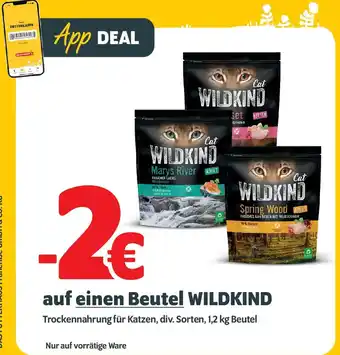 Das Futterhaus -2.00 auf einen Beutel WILDKIND Angebot