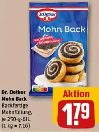 REWE Dr. Oetker Mohn Back Angebot