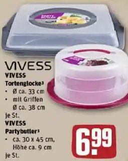 REWE VIVESS Tortenglocke oder Partybutler Angebot
