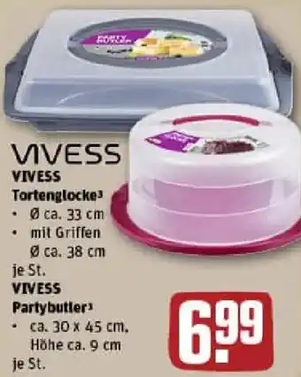 REWE VIVESS Tortenglocke oder Partybutler Angebot