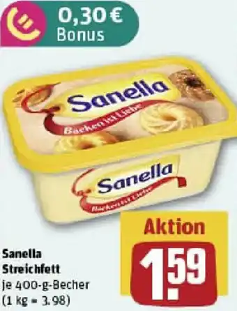 REWE Sanella Streichfett Angebot