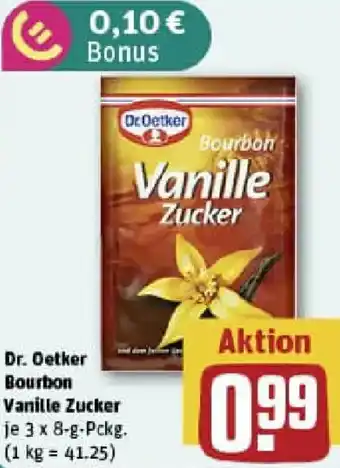 REWE Dr. Oetker Bourbon Vanille Zucker Angebot