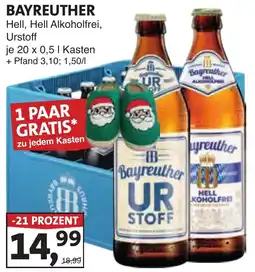 Lösch Depot BAYREUTHER Hell, Hell Alkoholfrei, Urstoff Angebot