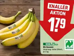 REWE Bio Bananen Angebot