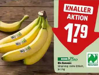 REWE Bio Bananen Angebot