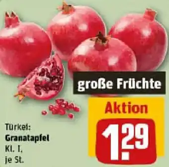 REWE Granatapfel Angebot