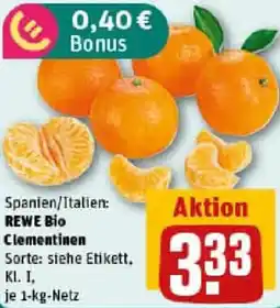 REWE REWE Bio Clementinen Angebot