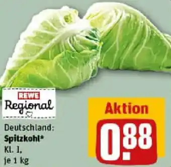 REWE Spitzkohl Angebot