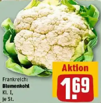 REWE Blumenkohl Angebot