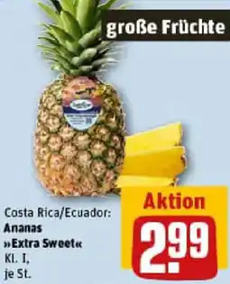 REWE SanLucar Ananas Extra Sweet Angebot