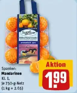 REWE SanLucar Mandarinen Angebot