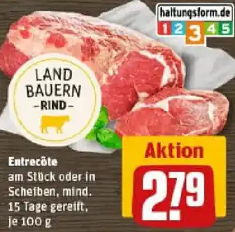 REWE Entrecôte Angebot