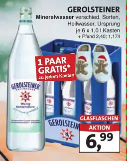 Lösch Depot GEROLSTEINER Mineralwasser Angebot