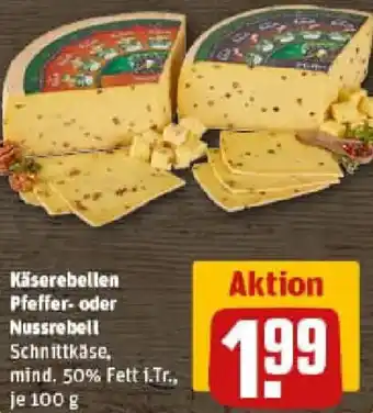REWE Käserebellen Pfeffer- oder Nussrebell Angebot
