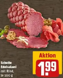 REWE Schulte Edelsalami Angebot