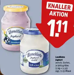REWE Landliebe Joghurt Angebot
