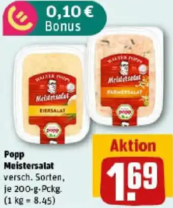 REWE Popp Meistersalat Angebot