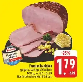 Edeka Zimmermann farmlandschinken Angebot