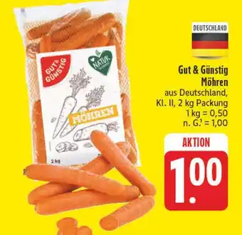 Edeka Gut & günstig möhren Angebot