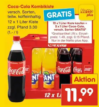 Netto Marken-Discount Coca-cola coca-cola kombikiste Angebot
