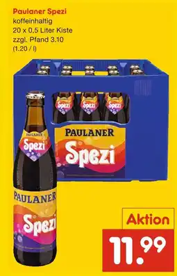 Netto Marken-Discount Paulaner spezi Angebot