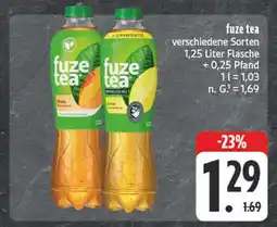 Edeka Fuze tea pfirsich Angebot