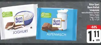Edeka Ritter sport joghurt Angebot
