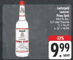 Edeka Lautergold lauterer prima sprit Angebot