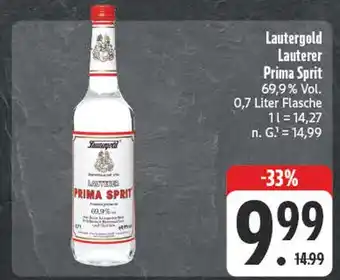 Edeka Lautergold lauterer prima sprit Angebot