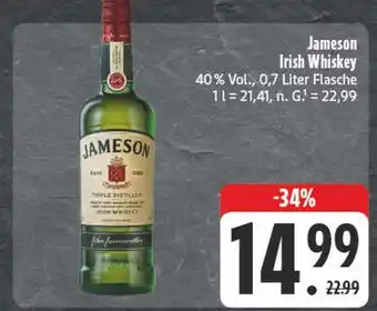 Edeka Jameson irish whiskey Angebot