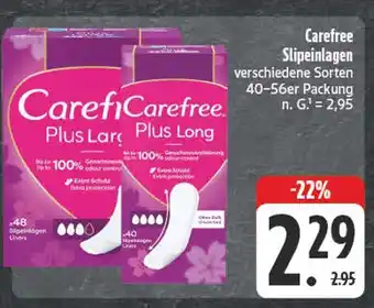 Edeka Carefree plus large Angebot