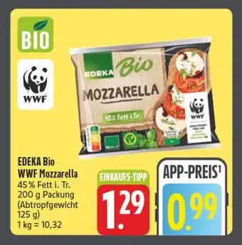 Edeka Edeka bio wwf mozzarella Angebot