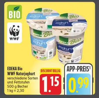 Edeka Edeka bio wwf naturjoghurt Angebot