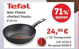 Edeka Tefal wok-pfanne 'perfect touch' Angebot