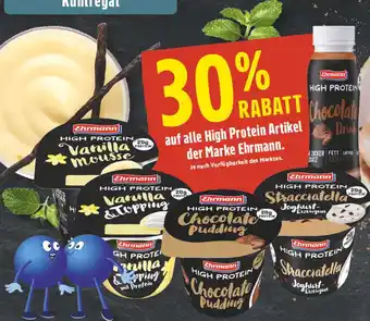 Edeka Ehrmann high protein vanilla mousse Angebot