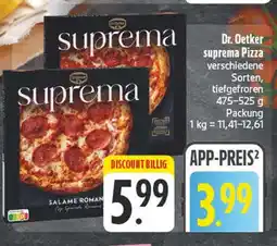 Edeka Dr. oetker suprema pizza salame romana Angebot