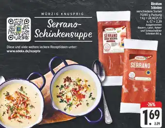 Edeka Abraham serrano schinken Angebot