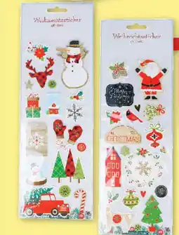 Marktkauf Weihnachtssticker Angebot