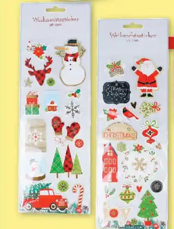 Marktkauf Weihnachtssticker Angebot