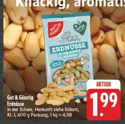 Edeka Gut & günstig erdnüsse Angebot
