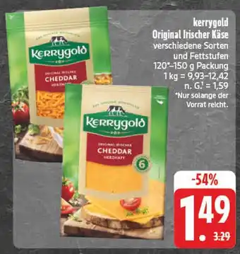 Edeka Kerrygold original irischer käse cheddar Angebot