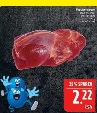 Marktkauf Wildschweinbraten Angebot